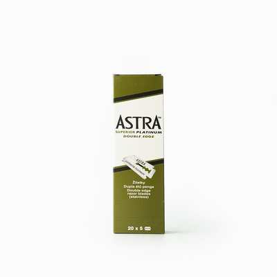 Astra 100 razor blades pack